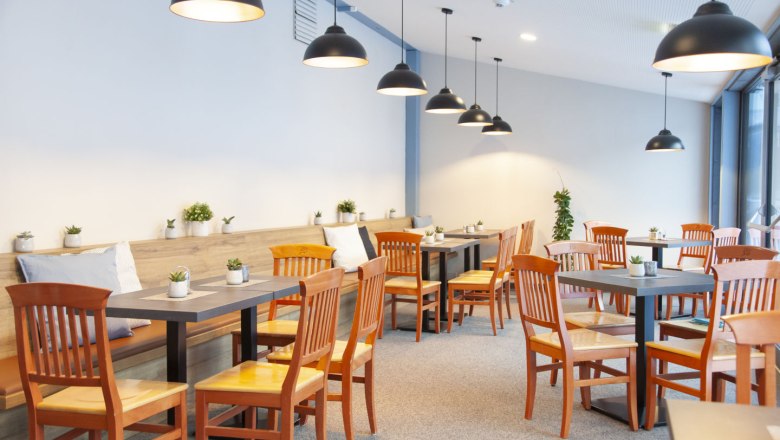 Restaurant JUFA Hotel Erlaufsee, © Harald Eisenberger/JUFA Hotels Restaurant JUFA Hotel Erlaufsee, © Harald Eisenberger/JUFA Hotels