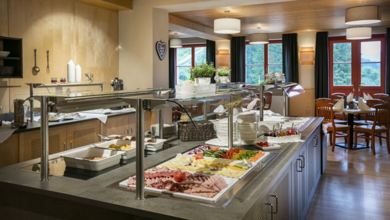 Buffet JUFA Hotel am Sigmundsberg, © Harald Eisenberger/JUFA Hotels Buffet JUFA Hotel am Sigmundsberg, © Harald Eisenberger/JUFA Hotels