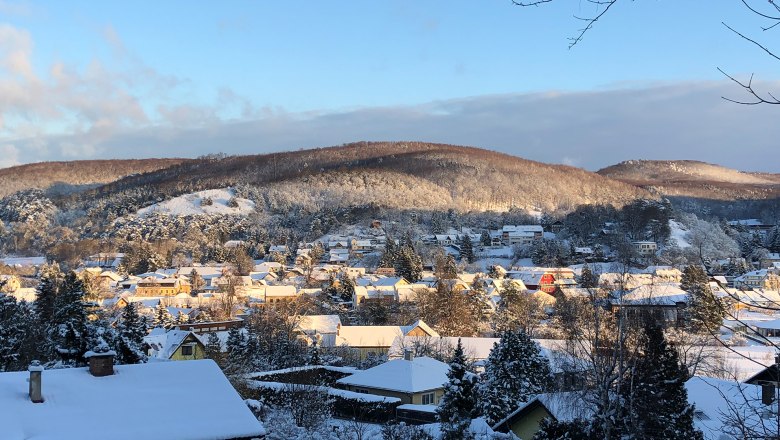 Alland im Winter, © Marktgemeinde Alland Alland im Winter, © Marktgemeinde Alland