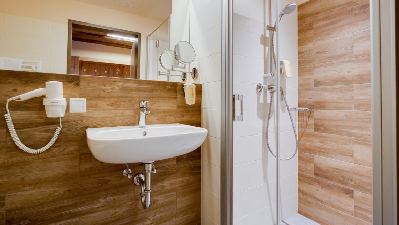 Badezimmer JUFA Hotel Annaberg***s, © Fred Lindmoser Badezimmer JUFA Hotel Annaberg***s, © Fred Lindmoser