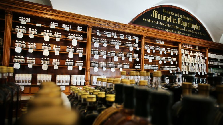 Apotheke "Zur Gnadenmutter" in Mariazell, © weinfranz.at Apotheke "Zur Gnadenmutter" in Mariazell, © weinfranz.at