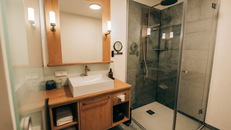 Badezimmerbeispiel, © Zum goldenen Löwen Badezimmerbeispiel, © Zum goldenen Löwen