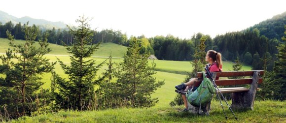 Auszeit beim Pilgern, © weinfranz.at Auszeit beim Pilgern, © weinfranz.at