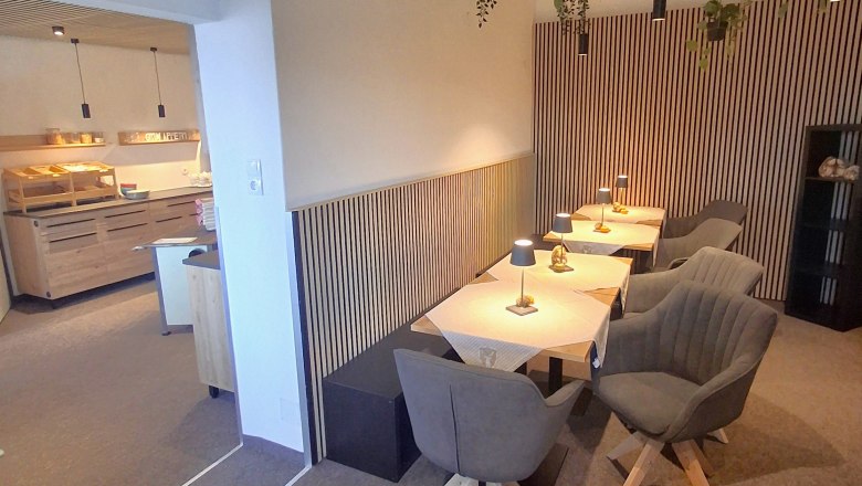 Fr&uuml;st&uuml;cksraum im Appartementhaus Meyer, &copy; Familie Meyer