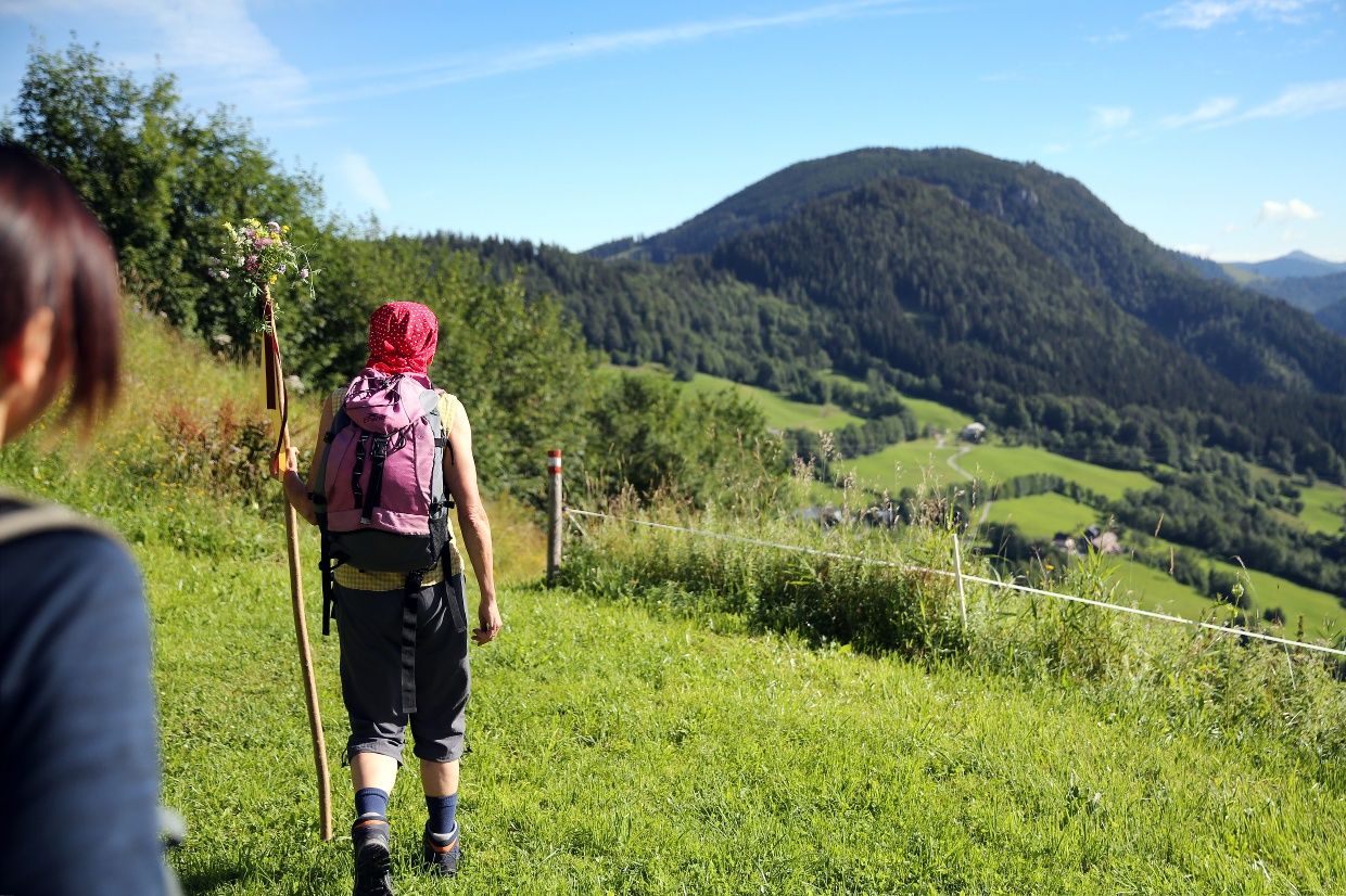 Pilgerbegleiterin bei Annaberg
