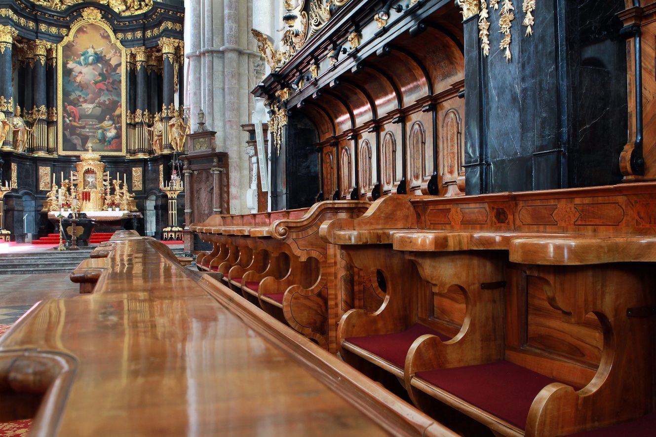 Prunkvoll ist die Kirchen im Stift Lilienfeld (Copyright: weinfranz.at)