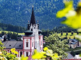 Blick auf Basilika Markiazell, &copy; Mostviertel Tourismus / weinfranz.at