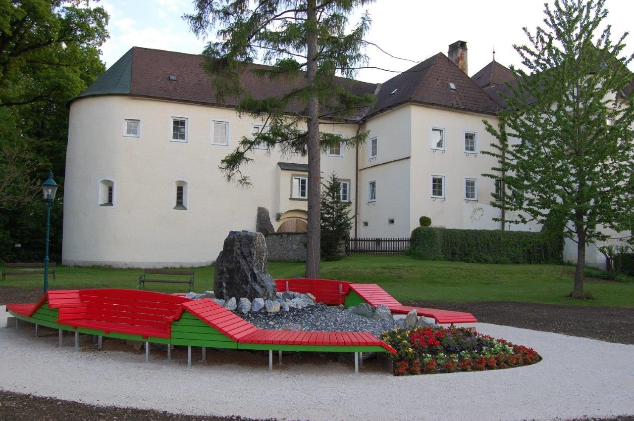 Dirndloase im Schlosspark