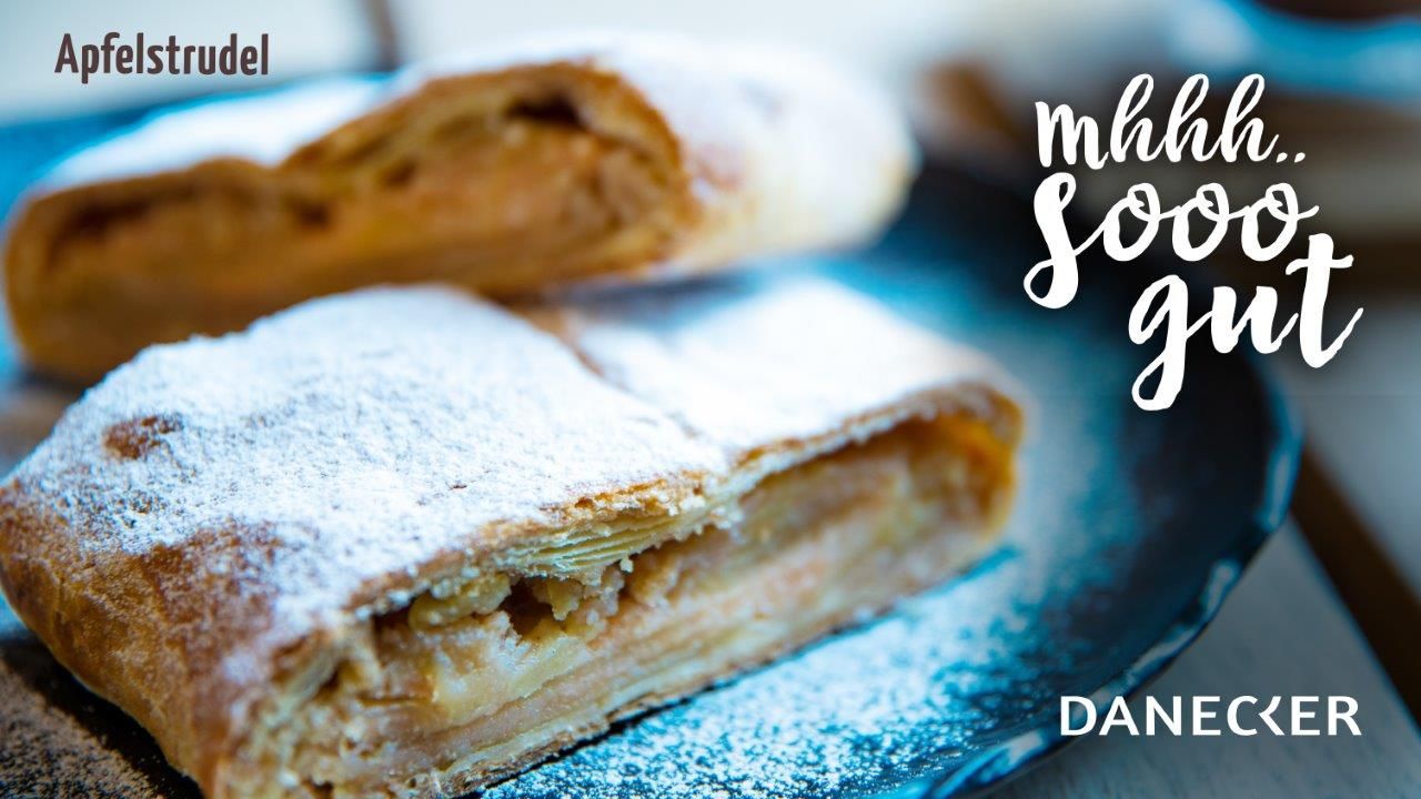 Apfelstrudel, Bäckerei Danecker
