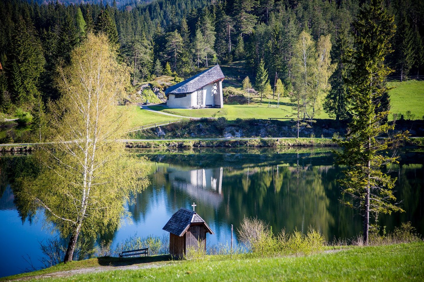 Bruder Klaus Kirche in der Walster