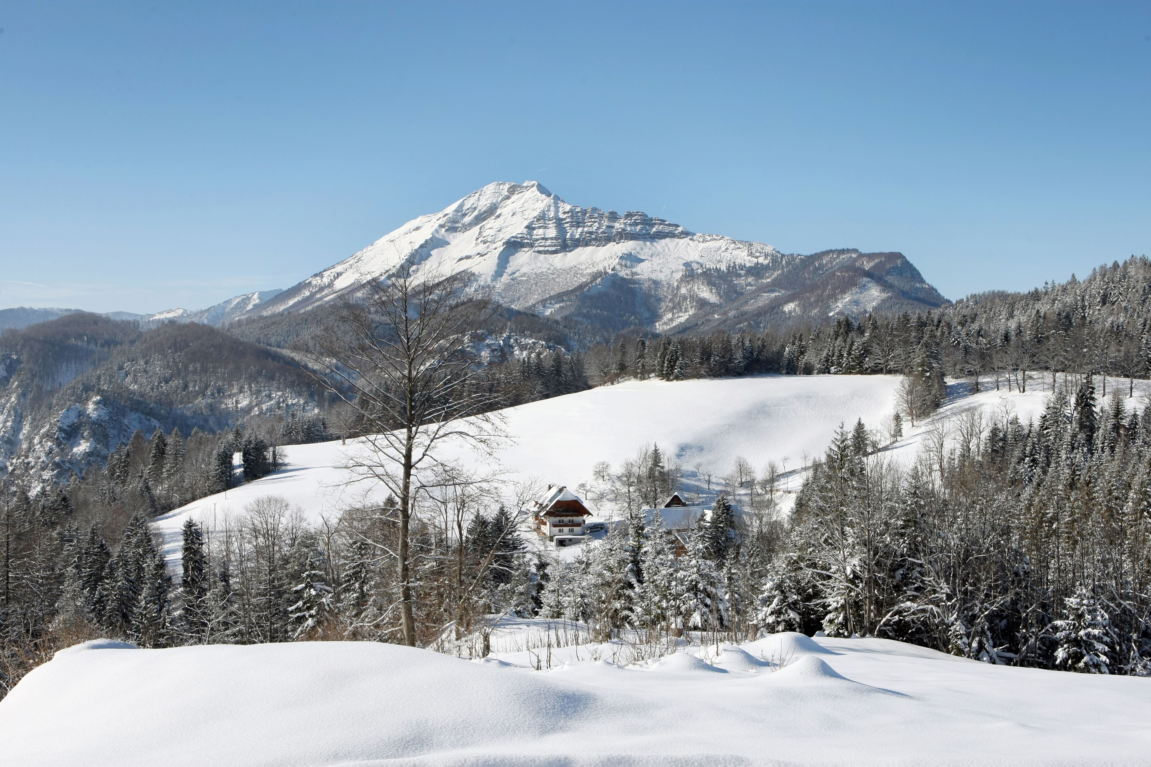 Zauberhafte Winterlandschaft in Annaberg