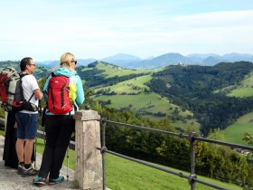 Ausblick vom Sonntagberg, &copy; Mostviertel