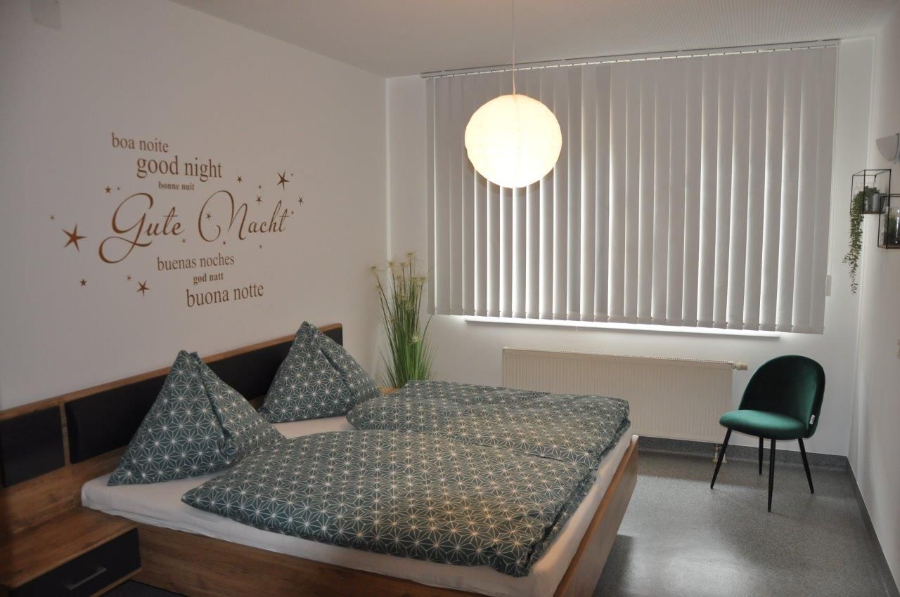 Schlafzimmer Apartment Auszeit