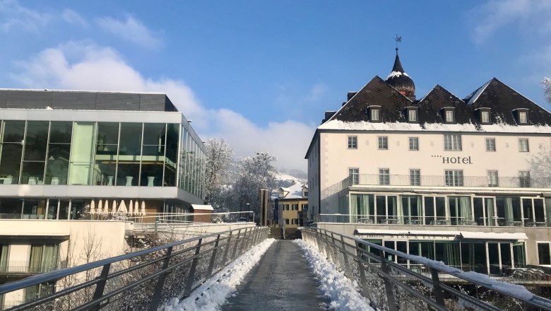 Winter beim Schloss an der Eisenstrasse, &copy; Das Schloss an der Eisenstrasse