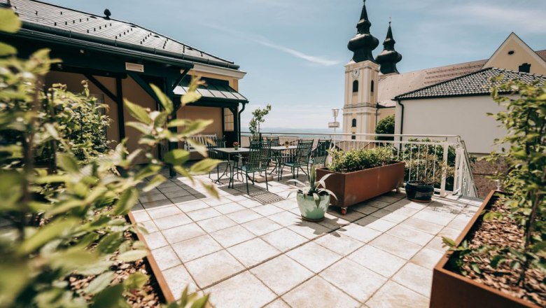 Terrasse, © Zum goldenen Löwen
