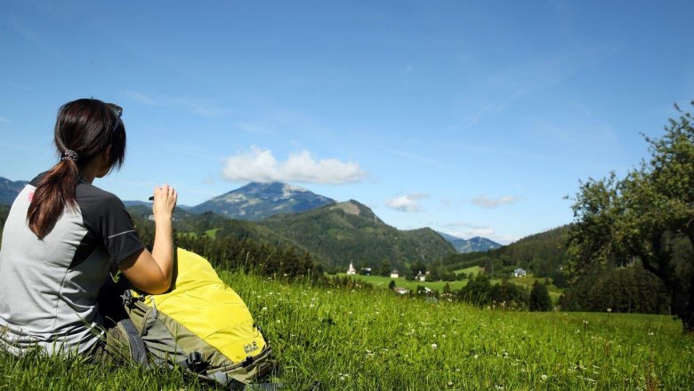 Den Ötscher im Blick, © weinfranz.at