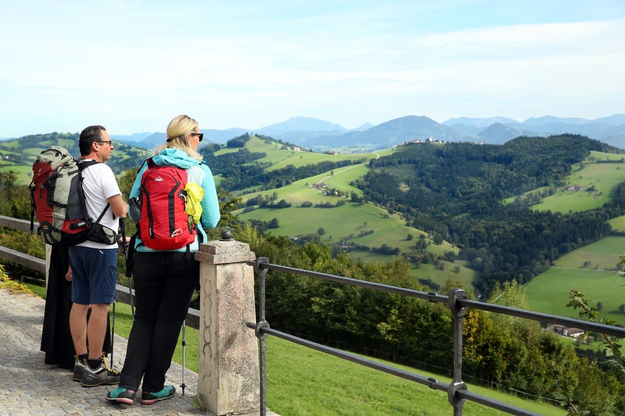 Blick vom Sonntagberg