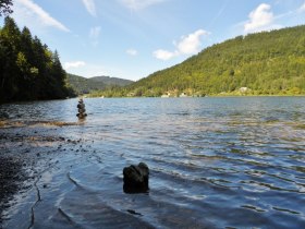 Ausblick &uuml;ber den Lunzer See, &copy; Mostviertel - O&Ouml; Mariazellerweg